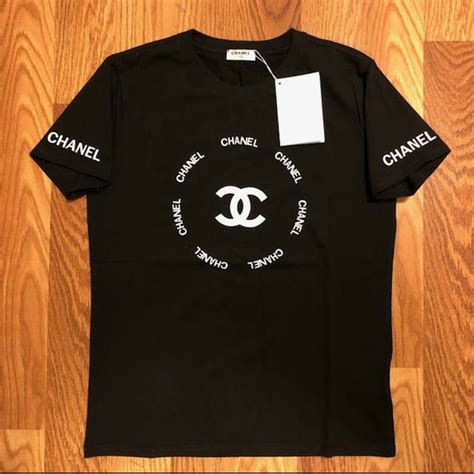 chanel t shirts for women|embellished chanel t shirt.